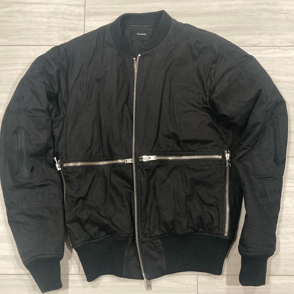 Stampd Black Bomber Jacket